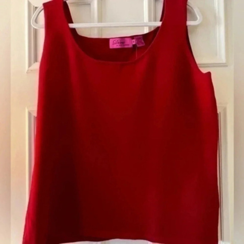 Brand New Diva by Dana Buchman Red Tank… 1x